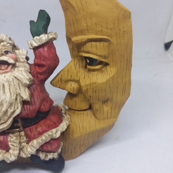 Vtg House Of Lloyd Christmas Around the World Man In The Moon Clause-6.5"-Box - Picture 9 of 10